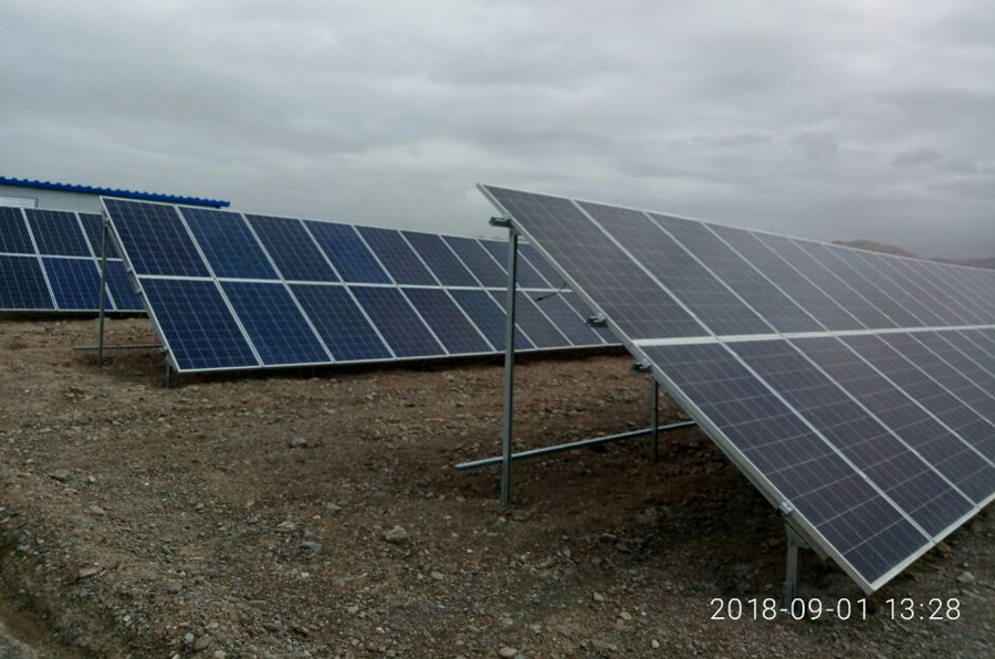 新疆克孜勒蘇烏恰縣100KW太陽能發(fā)電項(xiàng)目